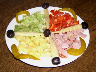 Foto des Salats